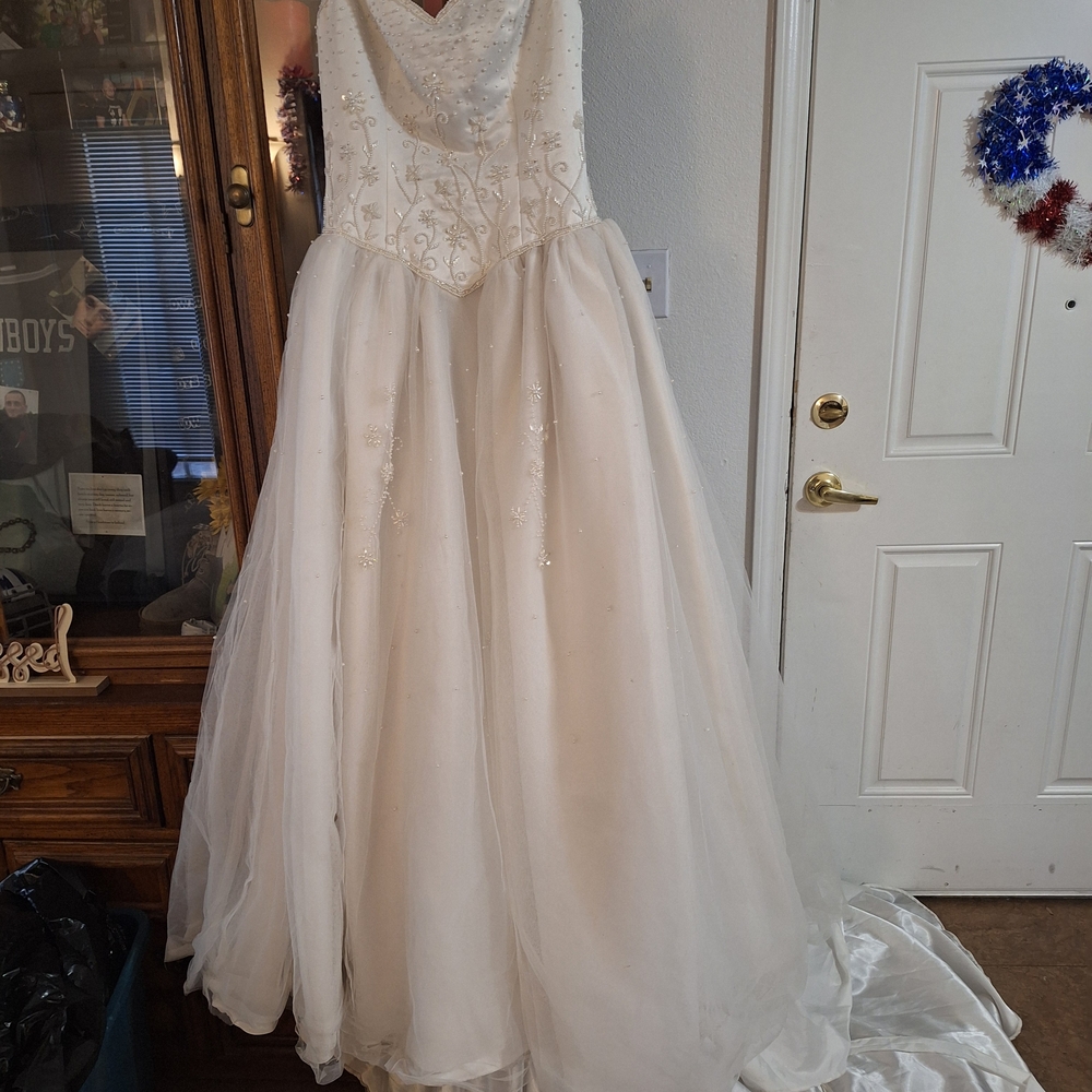 Chic Ivory Bridal Gown